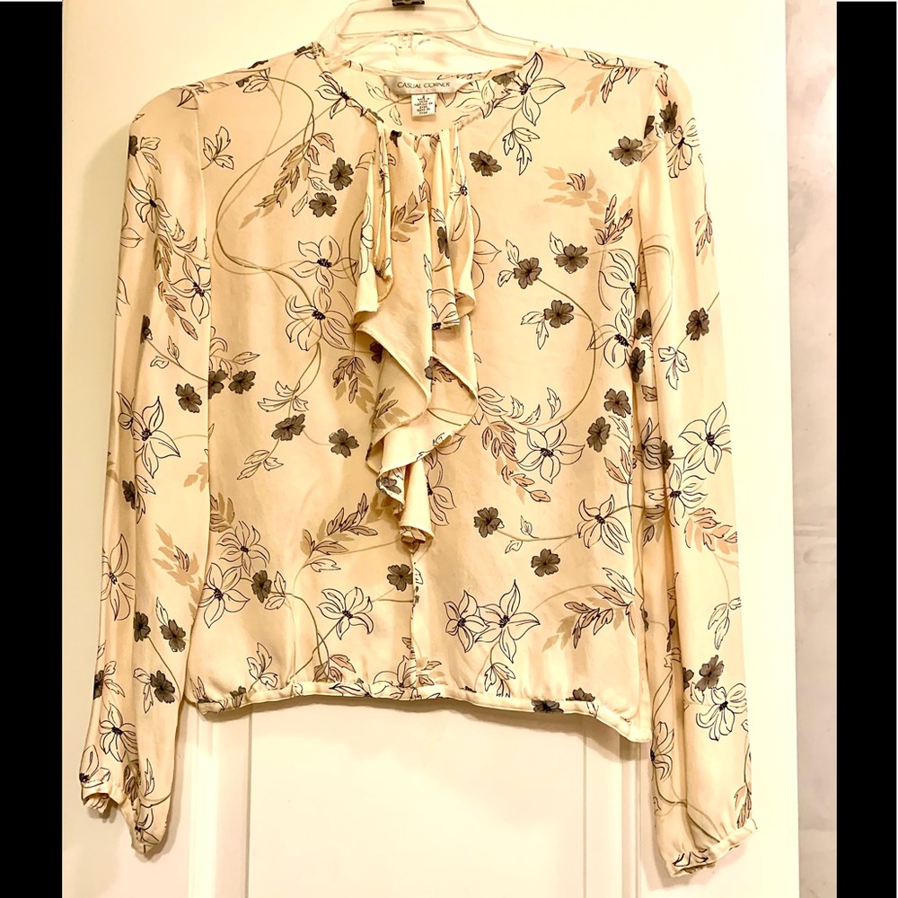 Casual Corner Silk Blouse